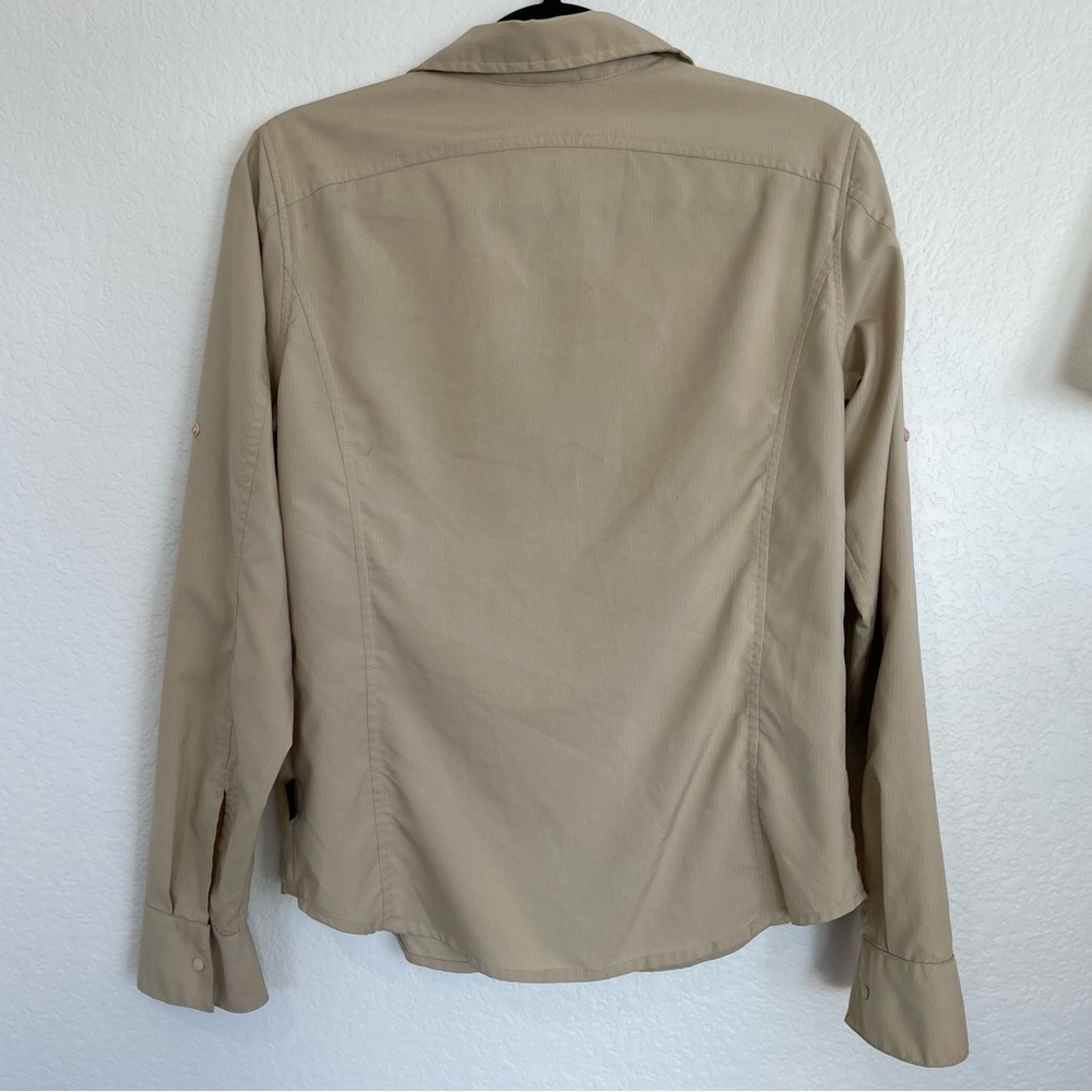 Patagonia Khaki Women's Shirt Size 8 - Picture 7 of 12